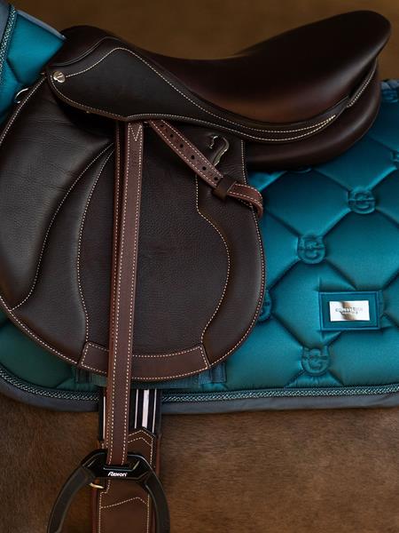 MANTILLA SALTO TEAL BLUE EQUESTRIAN STOCKHOLM
